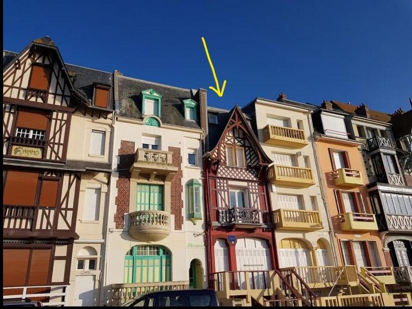 Charmant Appartement Avec Vue Face Mer Imprenable Mers-les-Bains Kültér fotó