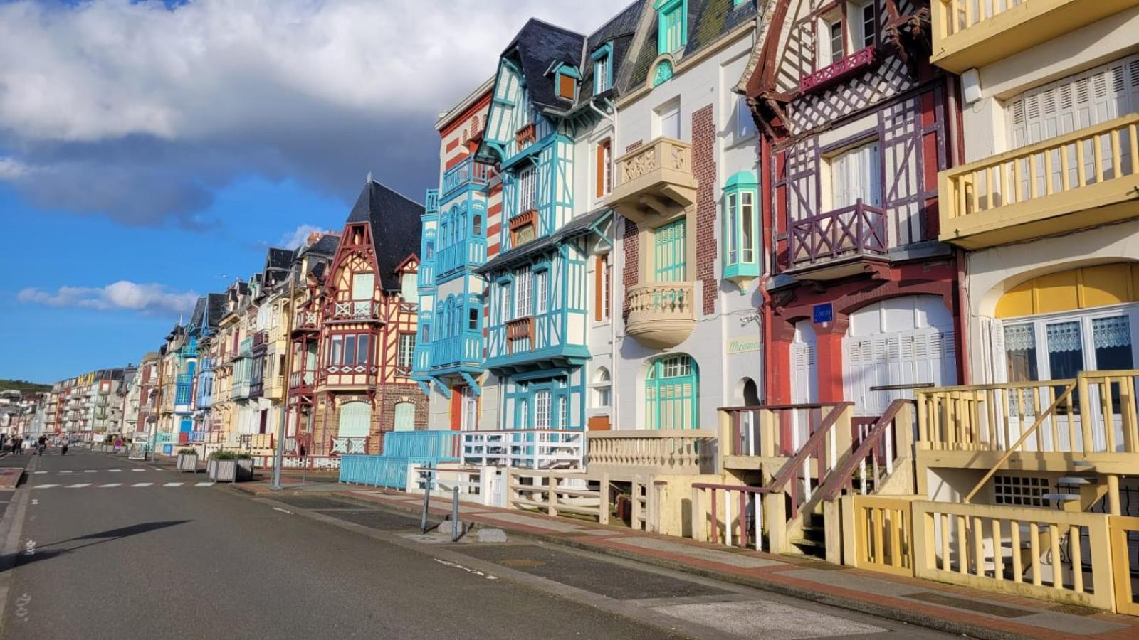 Charmant Appartement Avec Vue Face Mer Imprenable Mers-les-Bains Kültér fotó