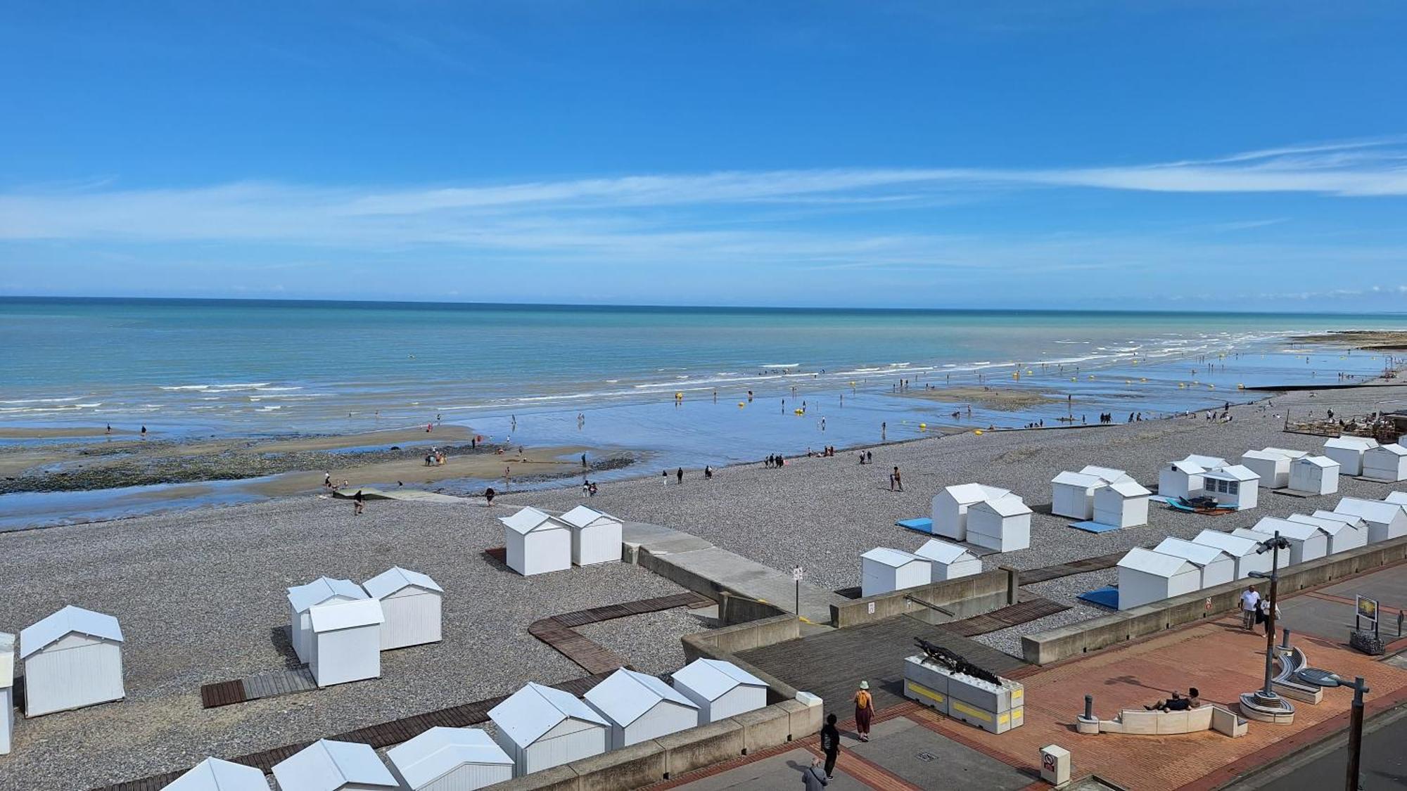 Charmant Appartement Avec Vue Face Mer Imprenable Mers-les-Bains Kültér fotó